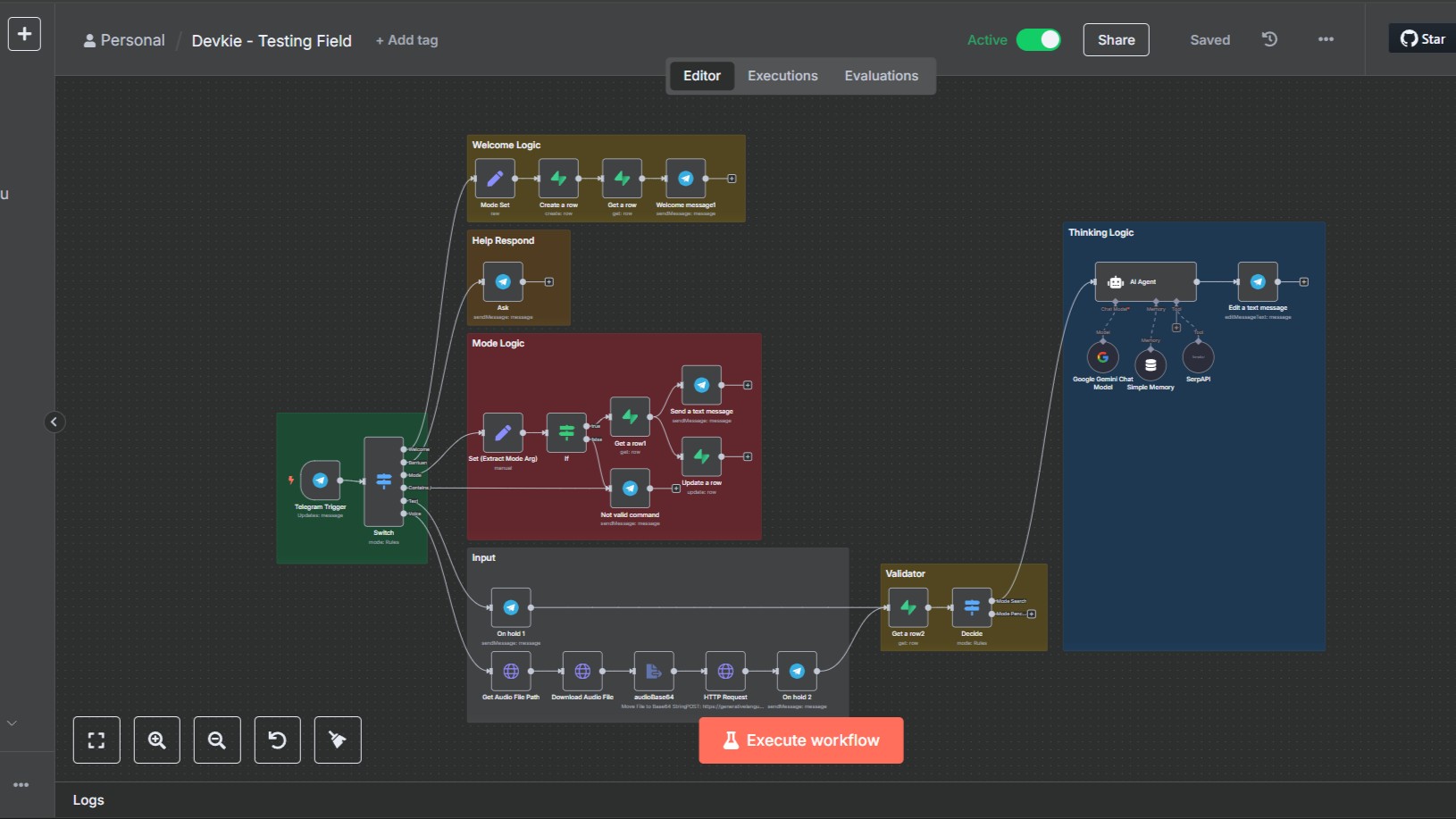 Telegram Bot Automation